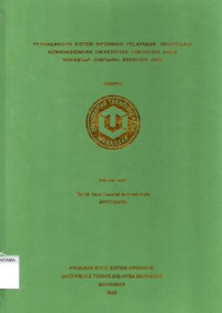 Image of Perancangan Sistem Informasi Pelayanan Organisasi Kemahasiswaan Universitas Teknologi Akba Makassar (UNITAMA) Berbasis Web