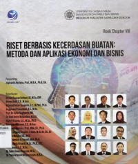 Image of Riset Berbasis Kecerdasan Buatan: Metoda Dan Aplikasi Ekonomi Dan Bisnis