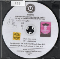 Image of Penerapan Algoritma Random Forest Untuk Klasifikasi Penyakit Hipertensi