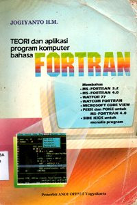 Image of Teori Dan Aplikasi Program Komputer Bahasa Fortran