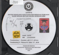 Image of Sistem Penunjang Keputusan Rekomendasi Pemilihan Karir Dengan Metode Moora Berbasis Web