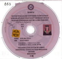 Image of Sistem Penggajian Karyawan Terintegrasi Dengan Aplikasi Whatshapp Berbasis Web Di Yayasan Pendidikan Kartini Ujung Pandang