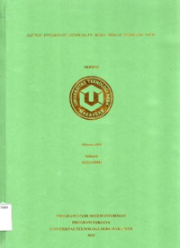 Image of Sistem Informasi Penjualan Buku Bekas Berbasis Web