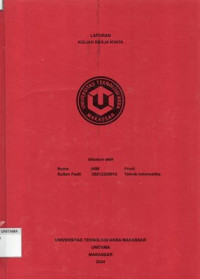 Image of Laporan Kuliah Kerja Nyata