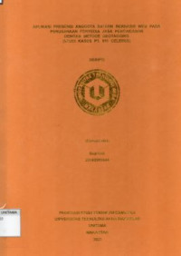 Image of Aplikasi Presensi Anggota Satpam Berbasis Web Pada Perusahaan Penyedia Jasa Pengamanan Dengan Metode Geotagging (Studi Kasus PT. 911 Celebes)