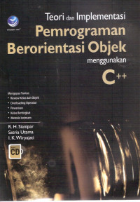 Image of Teori Dan Implementasi Pemrograman Berorintasi Objek menggunakan C++