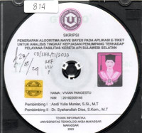 Image of Penerapan Algoritma Naive Bayes Pada Aplikasi E-Tiket untuk Analisis Tingkat Kepuasan Penumpang Terhadap Pelayanan Fasilitas Kereta Api Sulawesi Selatan