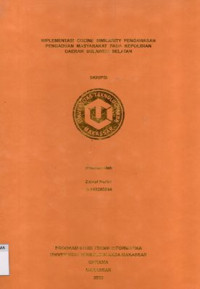 Image of Laporan Kuliah Kerja Nyata