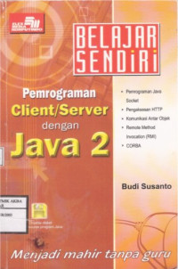 Image of Belajar Sendiri Pemrograman Client/Server dengan Java 2
