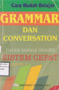 Image of Grammar Dan Conversation Dalam Bahasa Inggris Sistem Cepat