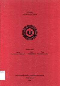 Image of Laporan Kuliah Kerja Nyata