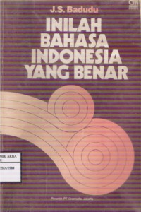 Image of Inilah Bahasa Indonesia Yang Benar