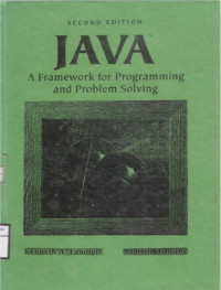 Image of JAVA A Framework for Programming and Problem Solving