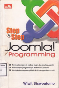 Image of Step by Step 
Joomla Programming