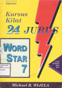 Image of Kursus Kilat 24 Jurus WORDSTAR 7