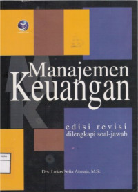 Image of Manajemen Keuangan 
Edisi Revisi - Dilengkapi Soal-Jawab