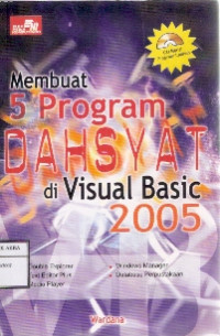 Image of Membuat 5 Program DAHSYAT Di Visual Basic 2005