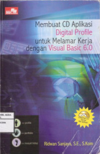 Image of Membuat CD Aplikasi Digital Profile Untuk Melamar Kerja Dengan Visual Basic 6.0