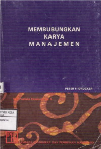 Image of Membubungkan Karya Manajemen