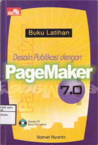 Image of Buku Latihan Desain Publikasi Dengan PageMaker 7.0