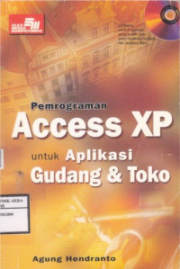 Image of Pemrograman Access XP Untuk Aplikasi Gudang Dan Toko