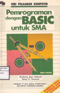 Image of Pemrograman dengan Basic untuk SMA