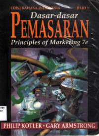Image of Dasar-Dasar Pemasaran Jilid 1