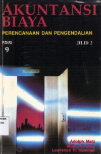 Image of Akuntansi Biaya: Perencanaan Dan Pengendalian Jilid 2