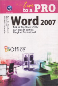 Image of From Zero to A Pro : Word 2007